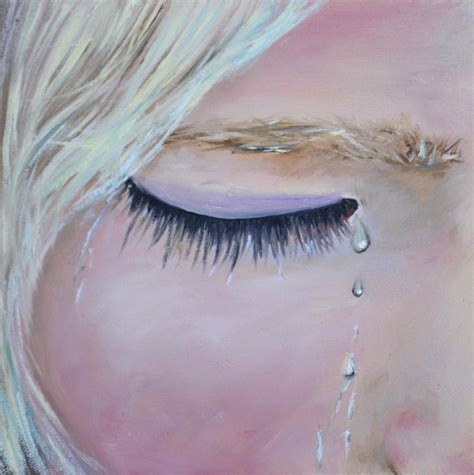 Tears Painting by Laura Leigh McCall - Fine Art America