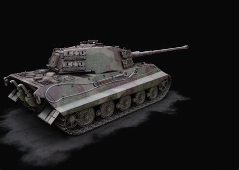 ArtStation - Panzer VI - Tiger II - German Heavy Tank | Game Assets