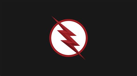 Flash Logo Minimal Black 4k Wallpaper,HD Superheroes Wallpapers,4k Wallpapers,Images,Backgrounds ...