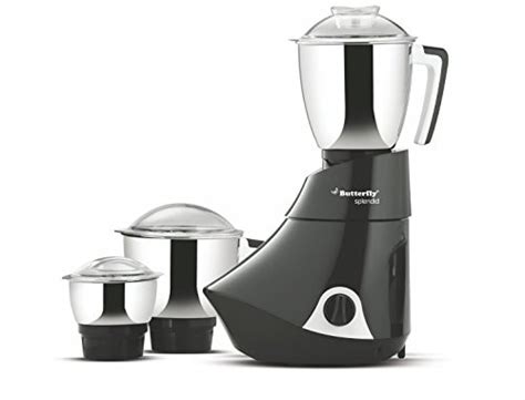 Butterfly Splendid 750W Mixer Grinder (Grey, 3 Jar) Price in India, Specifications, Comparison ...