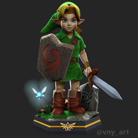 Legend Of Zelda Ocarina Of Time Young Link