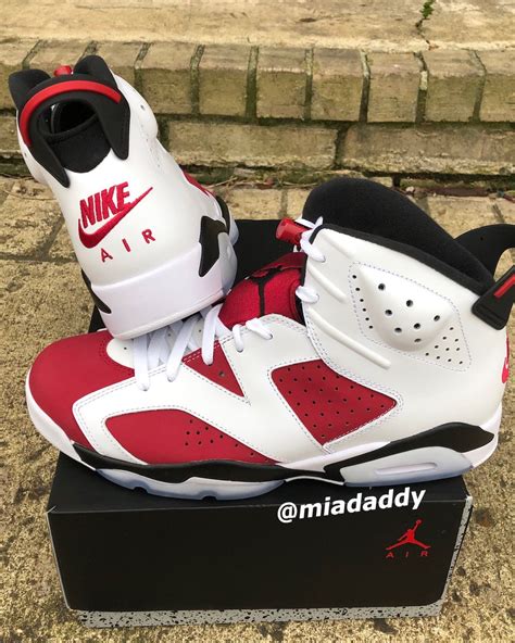 Air Jordan 6 Carmine 2021 Release Date CT8529-106 - SBD