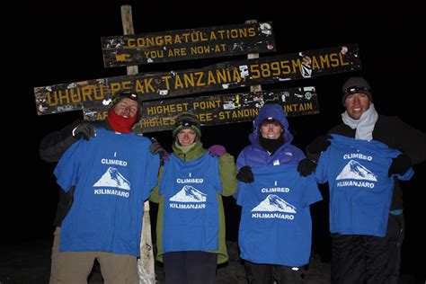 Custom T-Shirts for Mt. Kilimanjaro Summit - Shirt Design Ideas