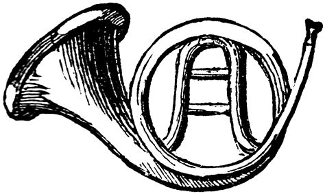 French-horn | ClipArt ETC