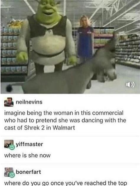 Dancing with the cast of Shrek : r/BrandNewSentence