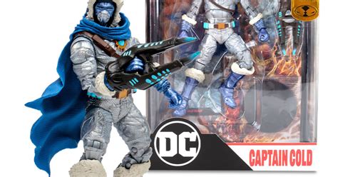 DC Comics Captain Cold Goes Metallic with McFarlane Toys Exclusive