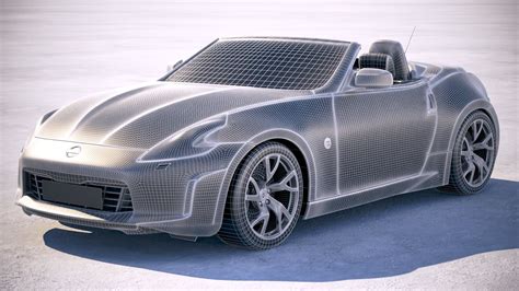 Nissan 370Z Convertible 2017 - 3D Model by SQUIR