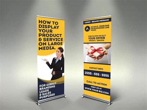 Retractable Banner for Advertising and Business Promotion