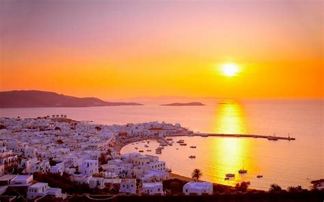 Greece's best Sunsets - Mykonos Island