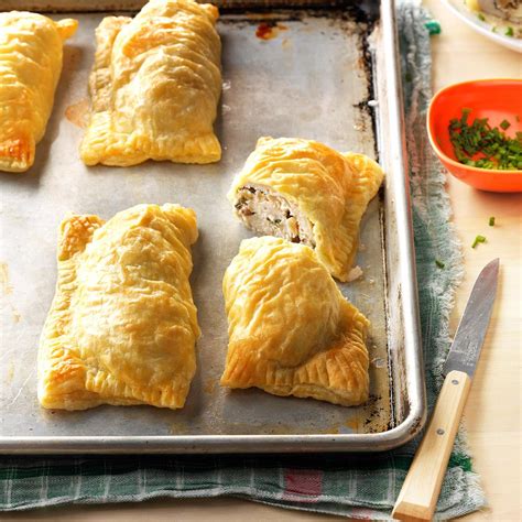 Puff Pastry Chicken Bundles Recipe | Taste of Home