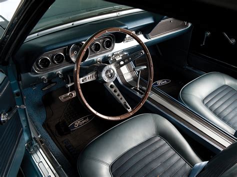 1966, Ford, Mustang, Convertible, Muscle, Classic, Interior Wallpapers HD / Desktop and Mobile ...