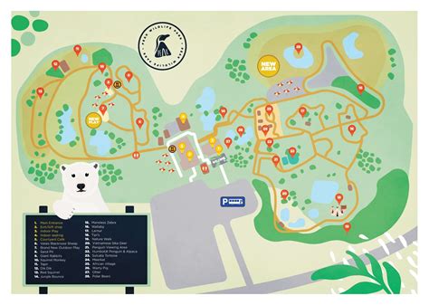 Map — Peak Wildlife Park