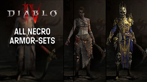 Diablo 4: Necromancer Armor - All Sets at a Glance