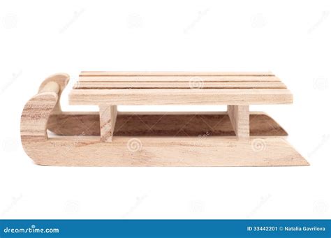 Wooden Sleigh Stock Image - Image: 33442201