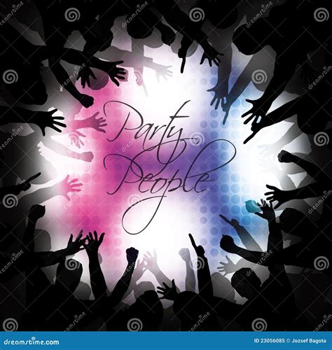 Background, Flyer Or Cover Design - Party Time Stock Vector - Image: 23056085