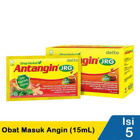 Antangin Jrg Obat Masuk Angin (Sirup) Box 5X15ml | KlikIndomaret