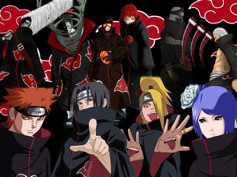 Naruto Shippuden Akatsuki Wallpaper - WallpaperSafari