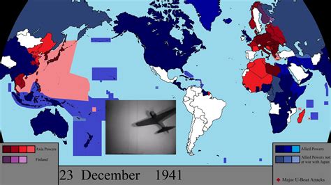 World Map Of Ww2 - Map Of Western Hemisphere