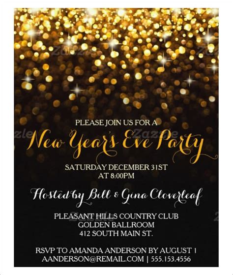 New Years Eve Party Invitations – gangcraft.net