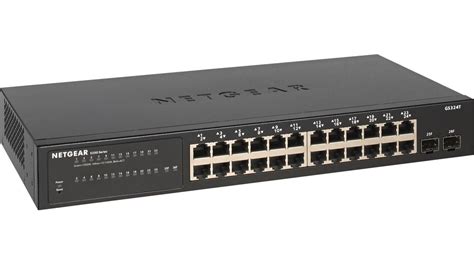 GS324TP-100EUS | Netgear PoE Switch, Managed, 1Gbps, 190W, RJ45 Ports ...