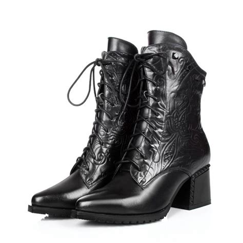 Women's boots 2016 Italian new design style leather boots high quality Genuine leather women ...