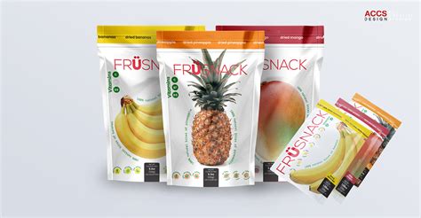 Frusnack Dried Fruit Packaging :: Behance