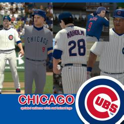 Chicago Cubs - Complete Set - - Uniforms - MVP Mods