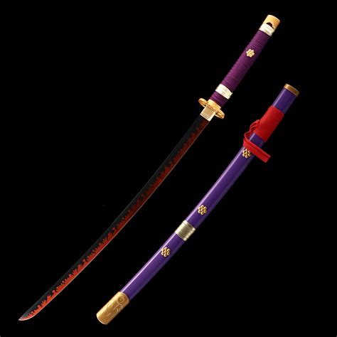 Enma Sword | Yama Enma Sword, Roronoa Zoro Katana, Trafalgar D Water Law Anime Sword - TrueKatana