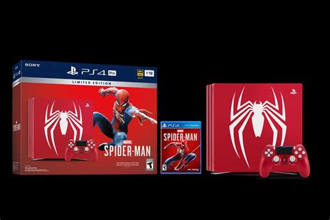 Introducing the Limited Edition Marvel’s Spider-Man PS4 Pro Bundle – PlayStation.Blog