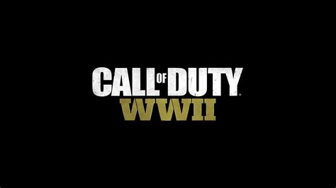 Call Of Duty WW2 Logo 8k Wallpaper,HD Games Wallpapers,4k Wallpapers ...