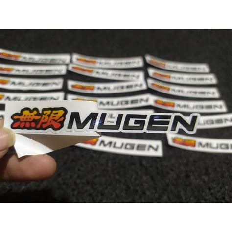 Mugen Racing Sticker | Shopee Philippines