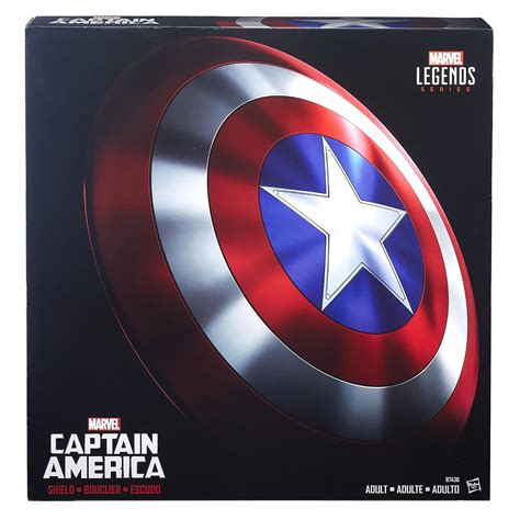 Marvel Legends Captain America Shield Escudo - Réplica 1:1 - R$ 795,50 em Mercado Livre