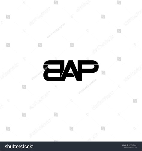 Bap Letter Original Monogram Logo Design Stock Vector (Royalty Free) 1855853821 | Shutterstock