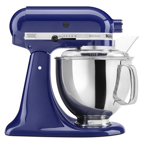 Shop KitchenAid RRK150BU Cobalt Blue 5-quart Artisan Stand Mixer (Refurbished) - Free Shipping ...