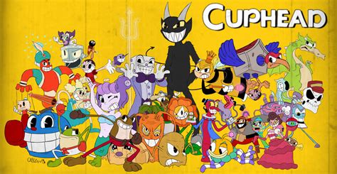 Cuphead Bosses! by ribbitheatre on DeviantArt