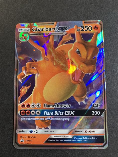 Official/Authentic CHARIZARD GX Ultra Rare Pokemon Card | Etsy