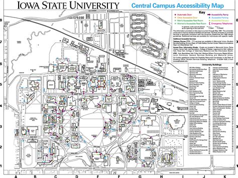 Iowa State Campus Map – Map Of The World