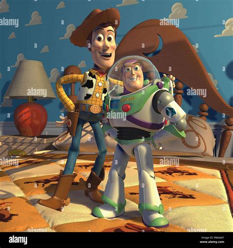 Toy story 1995 woody animado fotografías e imágenes de alta resolución - Alamy