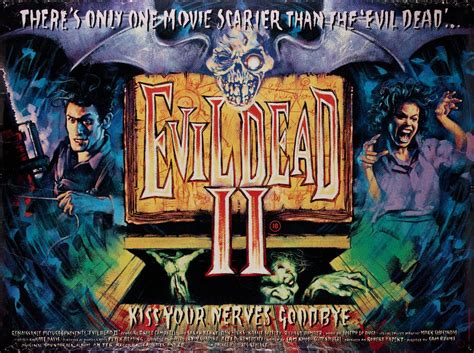 Evil Dead II Original 1987 British Quad Movie Poster - Posteritati Movie Poster Gallery