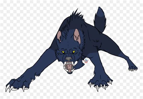 Anime Angry Wolf Drawings, - Anime Angry Wolf Drawing, HD Png Download ...