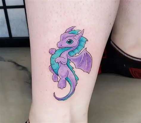 Cute Baby Dragon Tattoos