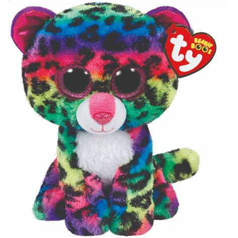 TY Dotty the Leopard Beanie Boo Regular Size - Bright Star Toys