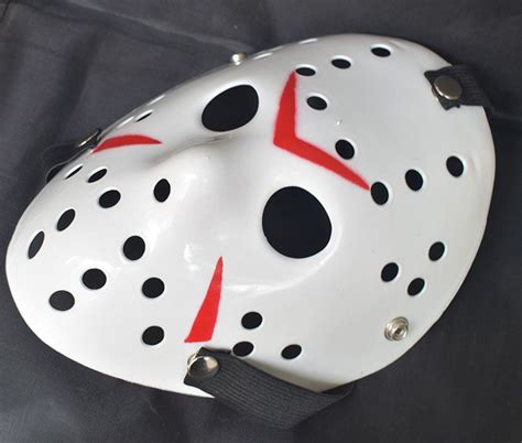 Cheap Masquerade Masks Jason Voorhees Mask Friday The 13th Horror Movie Hockey Mask Scary ...