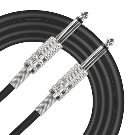 EEEkit Guitar Cable 6ft, Electric Instrument Bass Cable AMP Cord 1/4 Straight, Instrument Cable ...