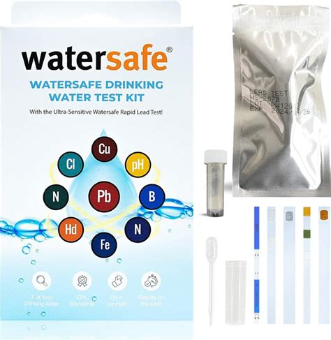 Test Lead in Water - The Most Sensitive Lead in Water Test Kit