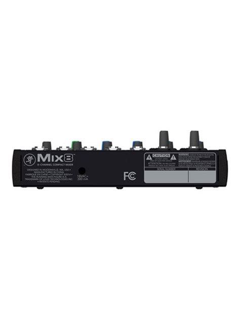 Mackie Mix8 - 8-Channel Compact Mixer | Shop | Definitive Audio Video Solutions