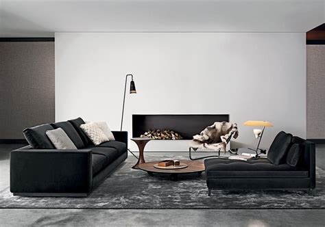 Living Room Decorating Ideas Black Leather Sofa | Shelly Lighting