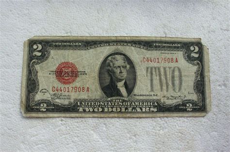 1928D Red Seal $2 Two Dollar Bill | #3926715014