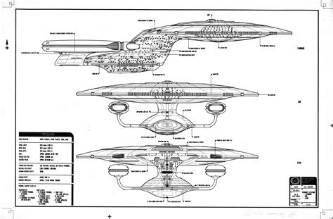 The Original Ed Whitefire Enterprise NCC-1701-D Blueprints