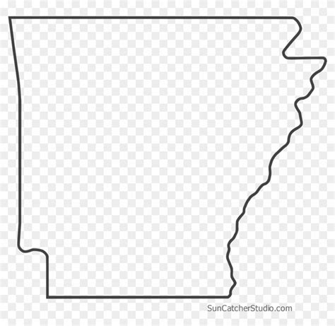 Arkansas State Outline, HD Png Download - 2000x1864(#5578095) - PngFind